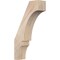 Ekena Millwork 3 1/2"W x 10"D x 18"H Balboa Smooth Knee Brace, Douglas Fir BRC04X10X18BOA00SDF - alternate 1